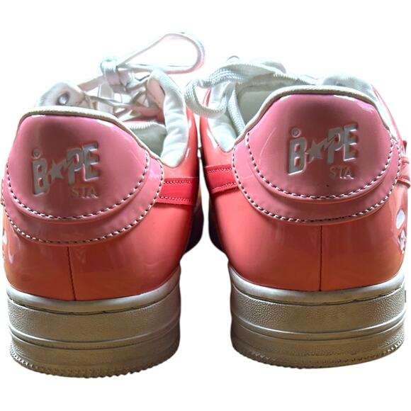 A Bathing Ape Bape Sta Y2K Pink Hype Sneakers - Picture 8 of 9